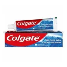 Colgate паста зубная Крепкие зубы свежее дыхание 100мл