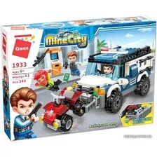 Конструктор Qman Mine City 1933 Bulletproof Jeep