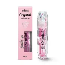 Блеск для губ Crystal Beauty Lips, тон 02