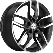Литые диски Khomen KHW1708 Haval F7/F7x 17x6.5" 5x114.3мм DIA 64.1мм ET 40мм (F-Silver FP)