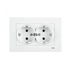 Розетка Viko Karre / 90960056 (белый)
