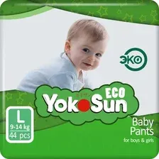 Трусики-подгузники YokoSun L 9-14 кг (44 шт)