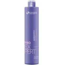 Шампунь Sergio Professional Pro Expert Silver с антижелтым эффектом 1 л