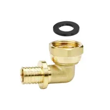 Угол с накидной гайкой Varmega Slide-fit 20x3/4", аксиальный
