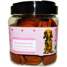 Лакомство для собак O'dog Медальончик. Утиные медальоны (750г)
