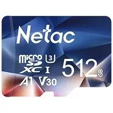 Карта памяти Netac microSDXC P500 Ultra 512GB NT02P500ULT-512G-S