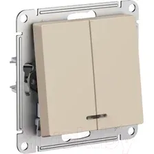 Выключатель Systeme Electric AtlasDesign ATN001253 (песочный)