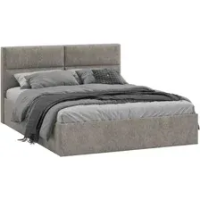 Кровать Трия Глосс универсальный тип 1 160x200 (микровелюр Wellmart Latte)