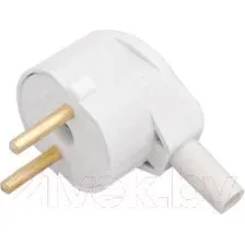 Вилка штепсельная Bylectrica В6-241 (белый)