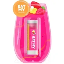 Бальзам для губ Eat My Клубнично-банановый смузи Оттеночный