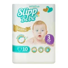 Подгузники Slipp Bebe №3 4-9 кг (10 шт)