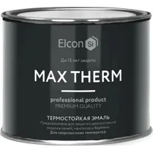 Эмаль Elcon Термостойкая до 700C 0.4 кг (серебристый)