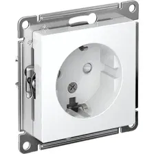 Розетка Systeme Electric AtlasDesign ATN000145 (белый)
