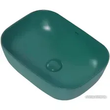 Умывальник Abber Rechteck AC2200MBG (темно-зеленый матовый)