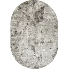 Ковер для жилой комнаты Merinos Tornado F152-OVAL-BEIGE-BROWN (1.5x3)