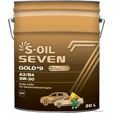 Моторное масло S-OIL SEVEN GOLD #9 C3 5W-30 20л
