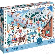 Пазл SentoSphere Зимние виды спорта / 7500 (100эл)