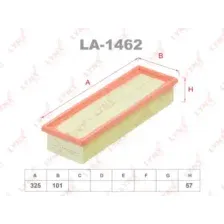 Фильтр воздушный LYNXAUTO LA-1462