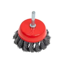 Щетка чашка для дрели 75 мм, витая проволока Gepard GP0855-75 GEPARD GP085575