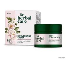 Крем для лица "Herbal Care. Омолаживающий. Гиалуроновая кислота и цветы розы" (50 мл)