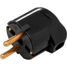 Вилка штепсельная Bylectrica В16-242 (черный)