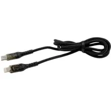 Кабель Digital Part 315 USB Type-C - Lightning (черный)