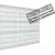 Панель заборная 3D Light RAL 8017 GL 1730x2500мм