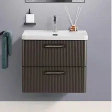 BelBagno Тумба под умывальник DUE-600-2C-SO-GM-P-FH