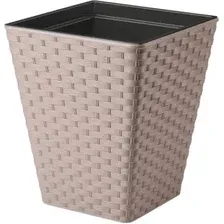 Кашпо Form-Plastic Rattana FP-3880-051 (серо-бежевый)