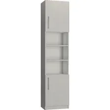 Шкаф-пенал Макс Стайл Kart 18 BySpan 219x50x42 3B4250 (пепел 621РЕ)