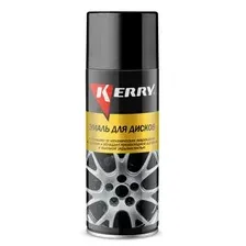 Эмаль для дисков черная KERRY KR-960.3