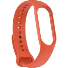 Ремешок Rumi силиконовый для Xiaomi Smart Band 7 (оранжевый)