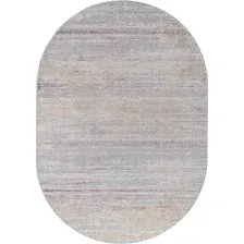 Ковер для жилой комнаты Merinos Zumma F026-OVAL-PINK (2x4)