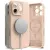 Чехол-накладка Ringke Silicone Magnetic Magsafe для iPhone 16 Pro (розовый песок)