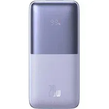 Внешний аккумулятор Baseus Bipow Pro Digital Display Fast Charge 10000mAh (фиолетовый)
