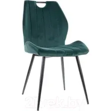 Стул Signal Arco Velvet (Bluvel 78, зеленый/черный)