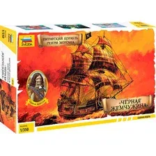 Сборная модель Звезда Черная Жемчужина пиратский корабль Генри Моргана / 6516