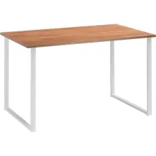 Обеденный стол Notta Лиман 140x80 / 619214 (дуб крафт золотой/белый матовый)