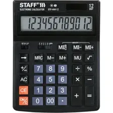 Бухгалтерский калькулятор Staff STF-444-12 250303
