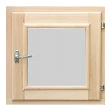 Окно для бани СаунаОпт 30x30