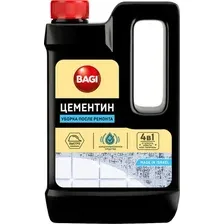 Средство после ремонта Bagi Цементин для удаления цемента и извести 500 мл