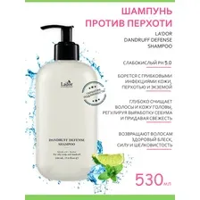Шампунь против перхоти LA'DOR DANDRUFF DEFENSE, 530мл