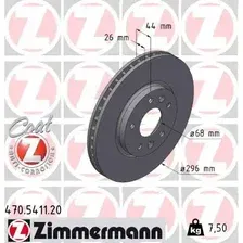 Тормозной диск ZIMMERMANN 470.5411.20 вентилируемый ,