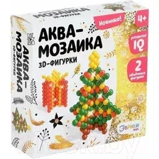 Развивающая игра Эврики 3D Ёлочка Аквамозаика / 4175128