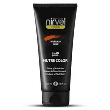 Маска для волос Nirvel Nutre Color Orange оранжевая оттеночная 200мл