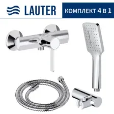 Смеситель Lauter Art 21CK9680C с лейкой Relexa Fleur 21S00126