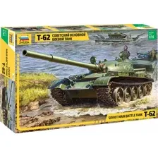 Сборная модель Звезда Советский основной боевой танк Т-62 / 3622