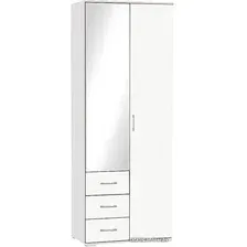 Шкаф распашной МДК ГШ1 2-х створчатый 2120x800x450 (белый)