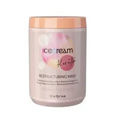 Inebrya ICECREAM KERATIN Восстанавливающая кератиновая маска RESTRUCTURING MASK 1000 мл