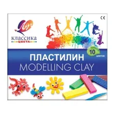 Пластилин Луч Классика 7С 304-08 (10 цв)